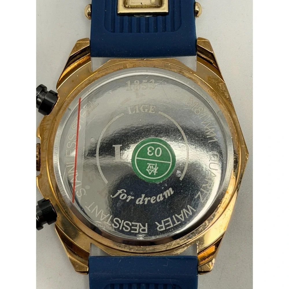 Lige For Dream 6181WM1 New Battery 1853 Mens Watch 48MM 8.5